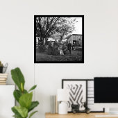 Krankenpfleger und Offiziere der Gesundheitskommis Poster (Heimbüro)