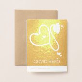 Krankenpfleger - Vielen Dank Folienkarte (Rückseite mit Umschlag)