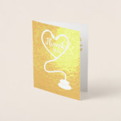 Krankenpfleger - Vielen Dank Folienkarte (Vorderseite)