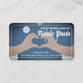 Krankenpfleger Visitenkarte (Vorderseite)