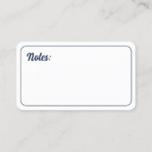 Krankenpfleger Visitenkarte (Rückseite)