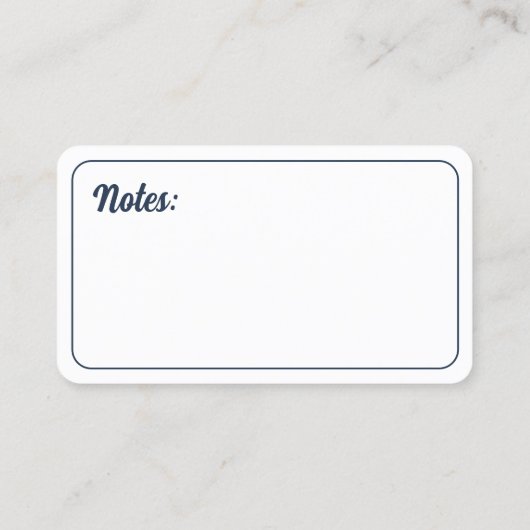 Krankenpfleger Visitenkarte (Rückseite)