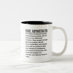 Krankenpfleger Zweifarbige Tasse