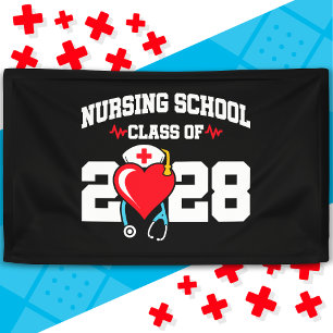 Krankenpflegerakademie 2028 Abschluss für Krankenp Banner