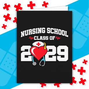 Krankenpflegerakademie 2029 Abschluss für Krankenp Karte