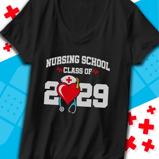 Krankenpflegerakademie 2029 Abschluss für Krankenp T-Shirt