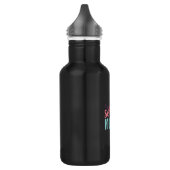 Krankenpflegerin Edelstahlflasche (Links)