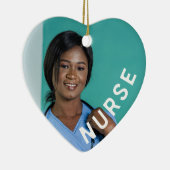 Krankenpflegerin, ein typisches Foto Keramik Ornament (Rechts)