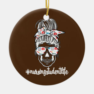 Krankenpflegerin Keramik Ornament