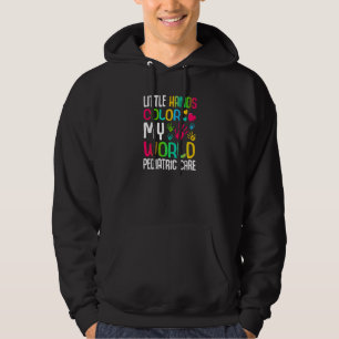 Krankenpflegerin Krankenhaus - Kleine Hände färben Hoodie
