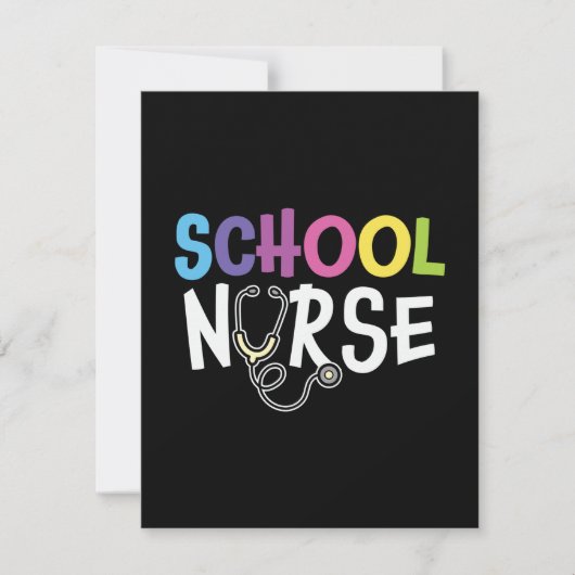 Krankenpflegerin Mitteilungskarte (Vorderseite)