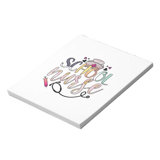 Krankenpflegerin Notizblock (Rotiert)