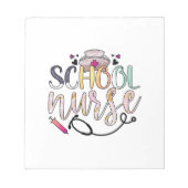 Krankenpflegerin Notizblock (Vorderseite)