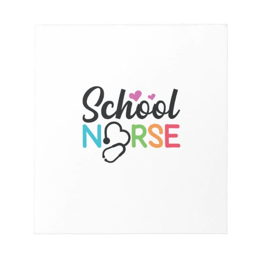 Krankenpflegerin Notizblock (Vorderseite)