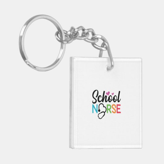Krankenpflegerin Schlüsselanhänger (Vorderseite links)