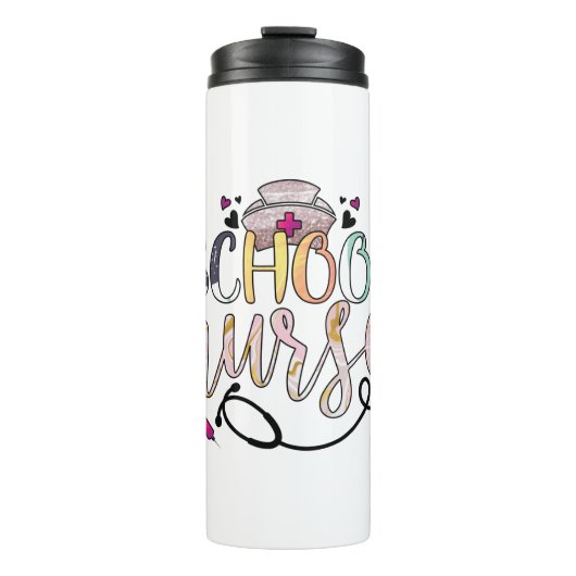 Krankenpflegerin Thermosbecher (Vorderseite)