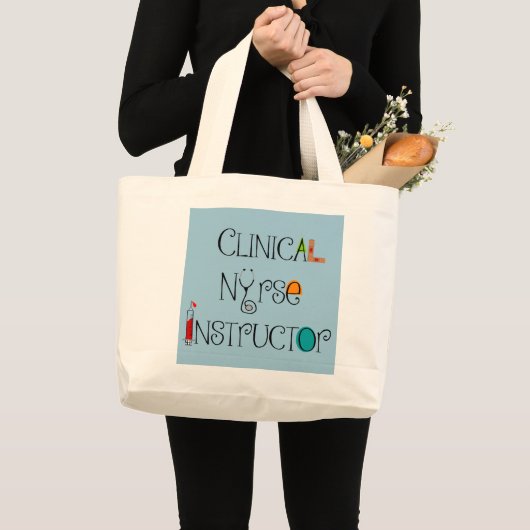 Krankenpflegerin Tote Bag II Jumbo Stoffbeutel (Vorderseite (Produkt))