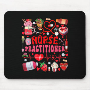 Krankenpflegerin Valentinstag Pflegewerkzeuge Schn Mousepad