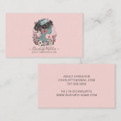 Krankenpflegerin Visitenkarte (Vorne/Hinten)