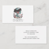 Krankenpflegerin Visitenkarte (Vorne/Hinten)