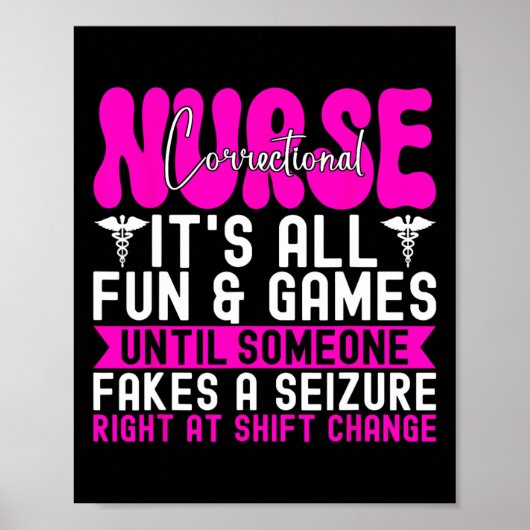 Krankenpflegerkrankenhaus Poster (Vorne)