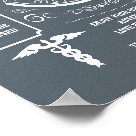 Krankenpflegerrente - Auszeichnung für den Langzei Poster (Ecke)