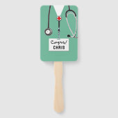 Krankenpflegerschule oder Abschluss der Medizinsch Fächer (Rückseite)