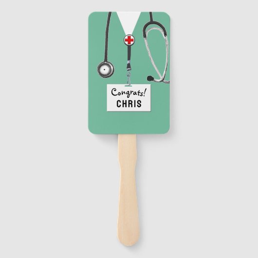 Krankenpflegerschule oder Abschluss der Medizinsch Fächer (Rückseite)