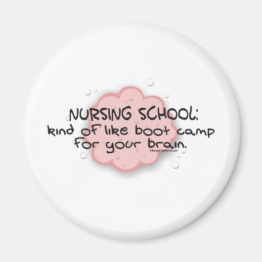 Krankenpflegerschule - wie das Brain Boot Camp Magnet (Vorne)