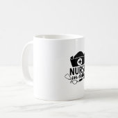 Krankenpflegerspende Kaffeetasse (Vorderseite Links)