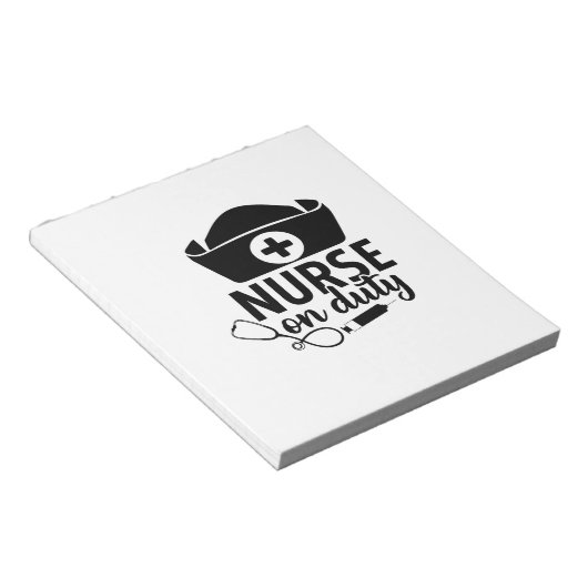 Krankenpflegerspende Notizblock (angewinkelt)