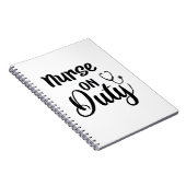 Krankenpflegerspende Notizblock (Rechte Seite)