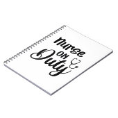 Krankenpflegerspende Notizblock (Linke Seite)