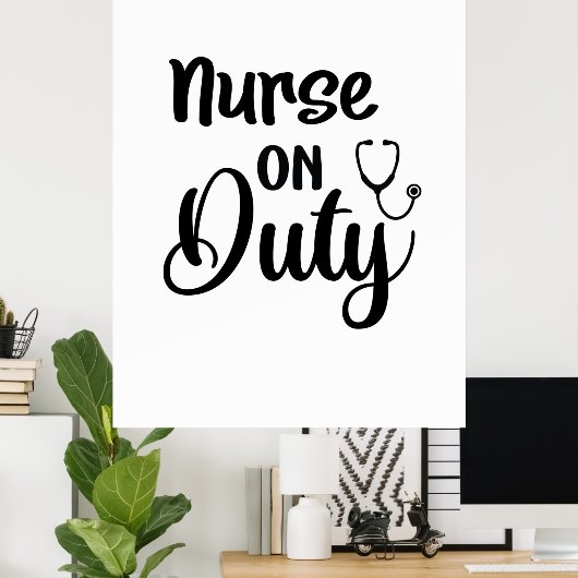 Krankenpflegerspende Poster (Heimbüro)