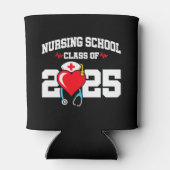 Krankenpflegerstudium 2025 Abschluss für Krankenpf Dosenkühler (Rückseite)