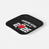 Krankenpflegerstudium 2025 Abschluss für Krankenpf Pappteller (Gewinkelt)