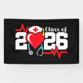Krankenpflegerstudium 2026 Abschluss Nurse Banner (Horizontal)
