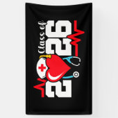 Krankenpflegerstudium 2026 Abschluss Nurse Banner (Vertikal)