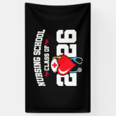 Krankenpflegerstudium 2026 Abschluss Nurse Banner (Vertikal)