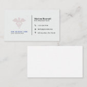 KrankenpflegerVisitenkarten Visitenkarte (Vorne/Hinten)