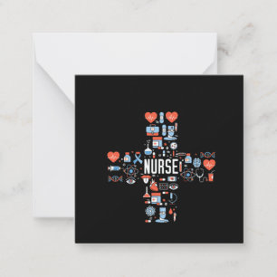 Krankenpflegeschenk Mitteilungskarte