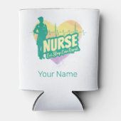 Krankenpflegeschule für Vintagen Abschluss Dosenkühler (Vorderseite)