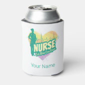 Krankenpflegeschule für Vintagen Abschluss Dosenkühler (Kanne Rückseite)