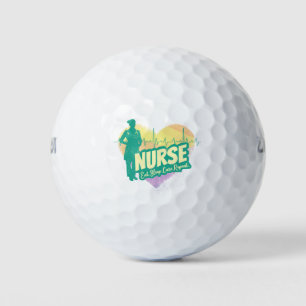 Krankenpflegeschule für Vintagen Abschluss Golfball
