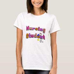 Krankenpflegeschüler Wasserfarben Kunst Stickman K T-Shirt