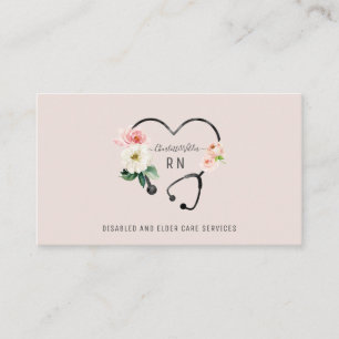 Krankenpflegesenkkarte Visitenkarte