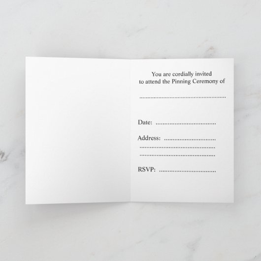 Krankenpflegestudium Einladung (Innenseite)