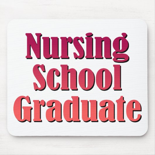 Krankenpflegestudium Mousepad (Vorne)