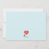 Krankenpflegesysteme - Happy-Day Card Einladung (Rückseite)