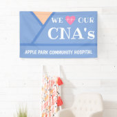 Krankenpflegewoche Dankeschön Eingetragene Kranken Banner (Insitu)